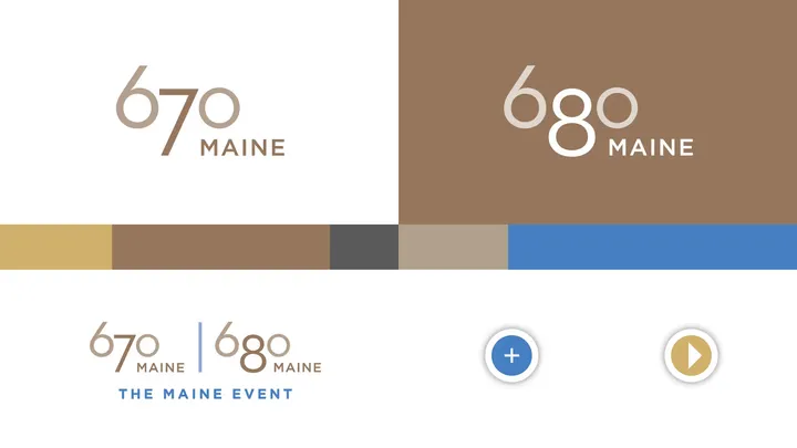 670 Maine Avenue branding