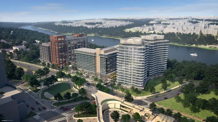 Key Bridge Marriott Site