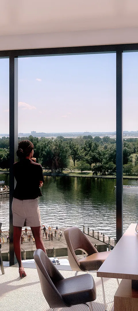 Office View of Washington Channel