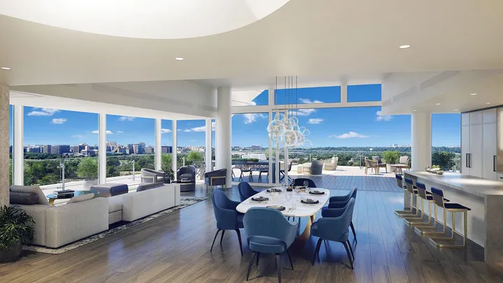 Amaris Penthouse Living Room