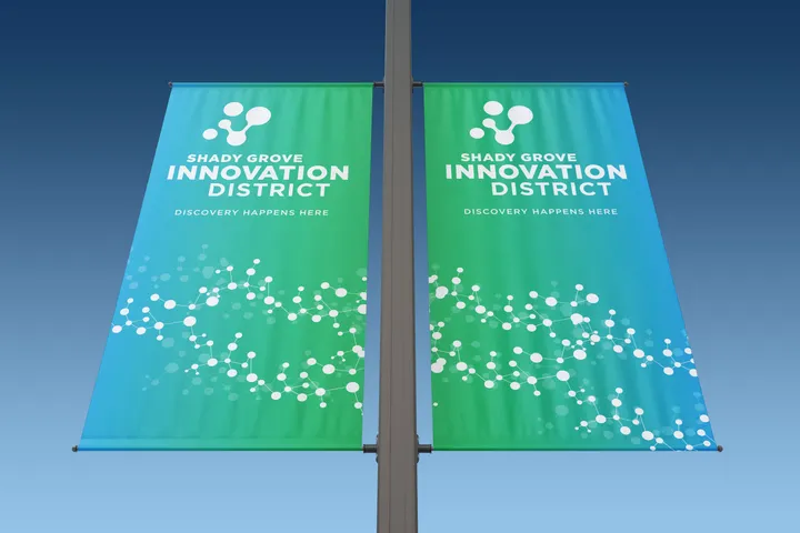 Shady Grove Innovation District branding 1