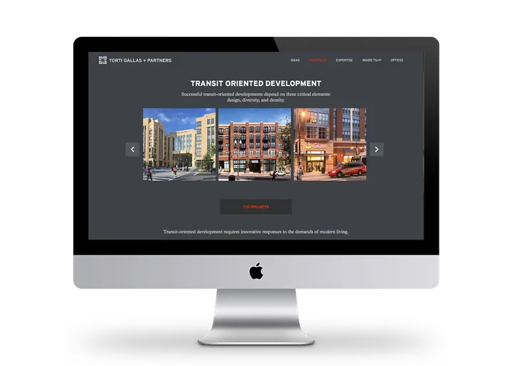 Torti Gallas + Partners screen 2