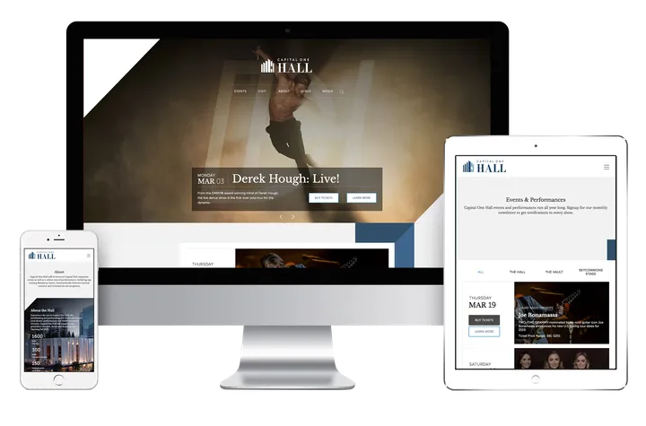 Capital One Hall screen 1