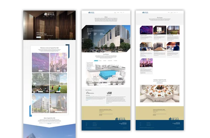Capital One Hall screen 2