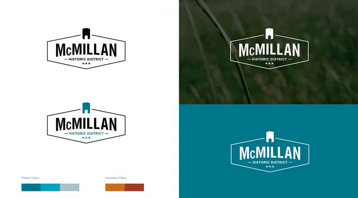 McMillan Historic District branding