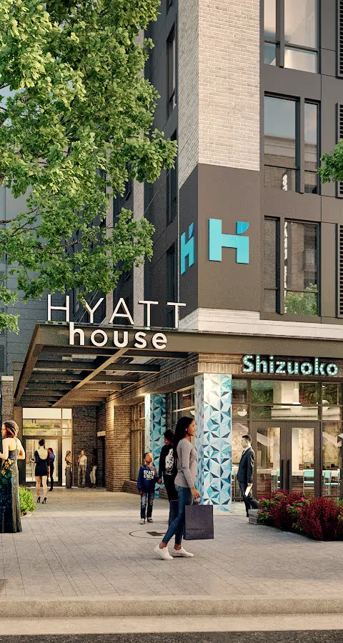 Hyatt House Entry