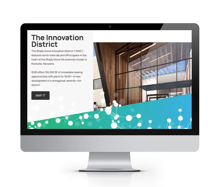 Shady Grove Innovation District screen 3