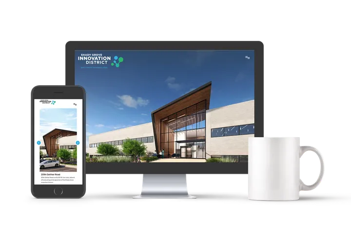 Shady Grove Innovation District screen 1