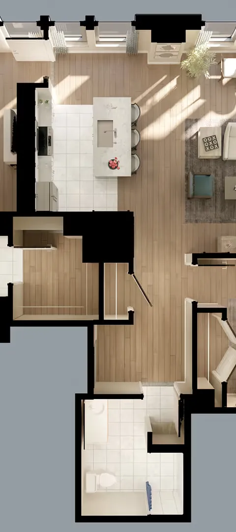 Two Bedroom Unit