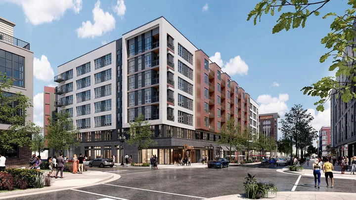 Ives building western facade at Oakville Alexandria