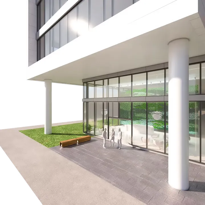 Legence interactive 3D building model showing energy-efficient design features part 5