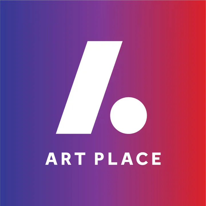 Art Place square logo variant with purple to red gradient