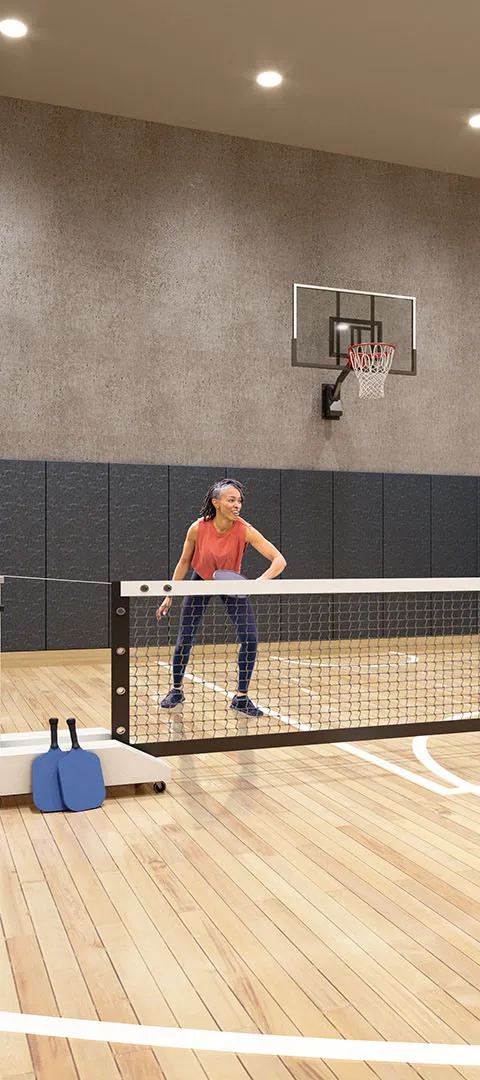 Oakville Raeburn Pickle Ball Court