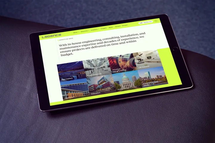 Legence screen 1