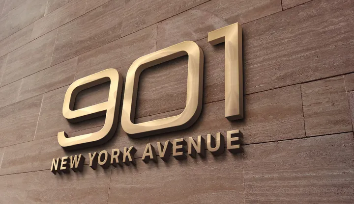 901 New York Avenue branding