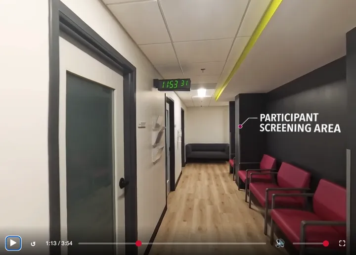 Parexel 360° Virtual Tour screen 3